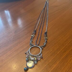 Chic Multicolor Pendant Necklace